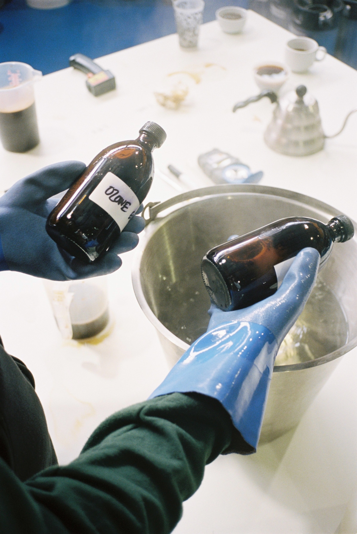 Briefing in the Lab