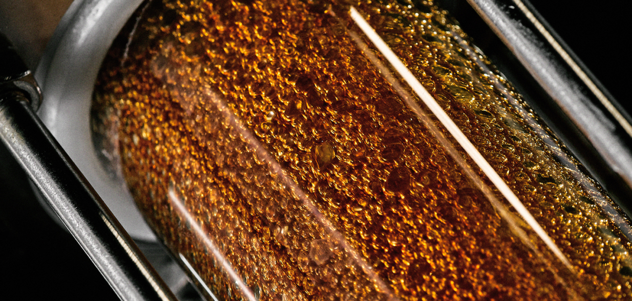 Coffee, worked by hand